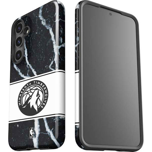 NBA Minnesota Timberwolves Marble Galaxy S24 Impact Case